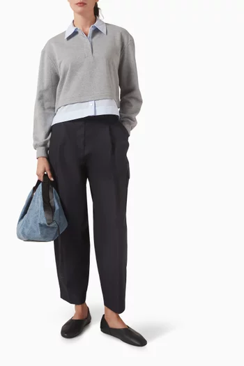 تي شيرت بولو ال اس قصير قطن