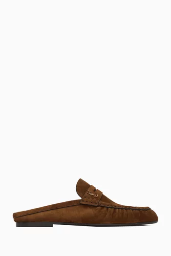 Le Loafer Mules in Suede