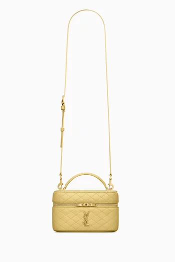Gaby Vanity Bag in Lambskin Leather