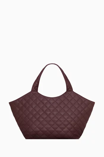ICARE Maxi Shopping Bag in Quilted Nappa Lambskin