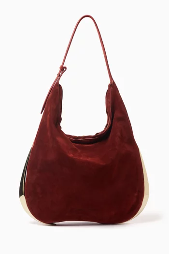 Amalia La Grande Shoulder Bag in Calfskin Leather