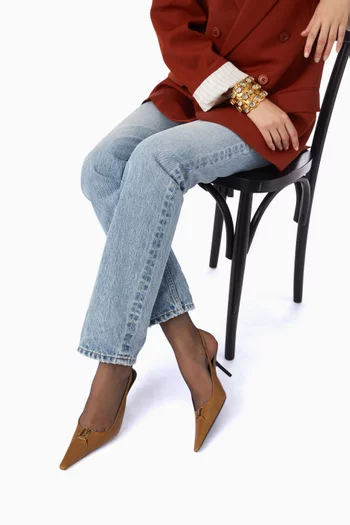 حذاء كلاسيك بابيلون بريتوي بسير خلفي جلد ناعم