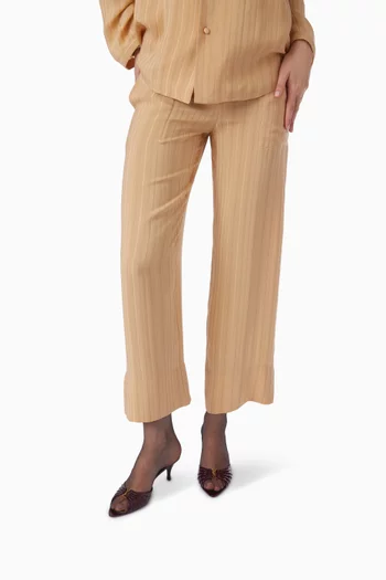 حذاء بابيلون مفتوح من الخلف جلد ناعم