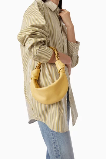 حقيبة هوبو اماليا ميني جلد ماعز