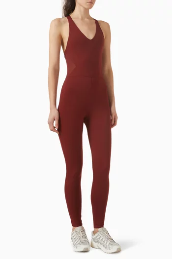 Graham Jumpsuit in Stretch-polyamide