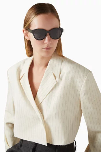 نظارة شمسية ماجستيك بتصميم عين القطة وإطار بوليمر