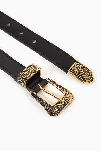 No. 15 Belt in Italian Leather