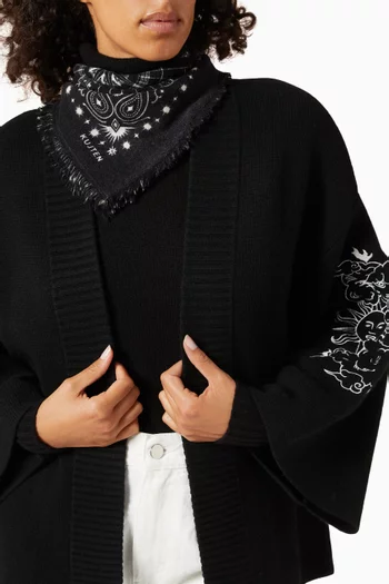 وشاح باندانا هاتشي استرو صغير كشمير