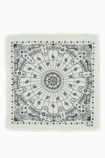 وشاح باندانا هاتشي استرو صغير كشمير