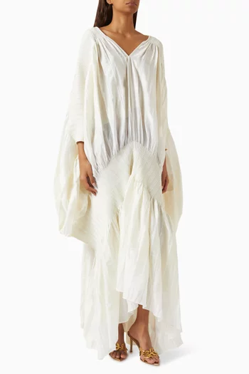 Knit V-neck Kaftan