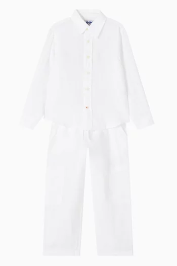 Eleuthera Trousers in Linen