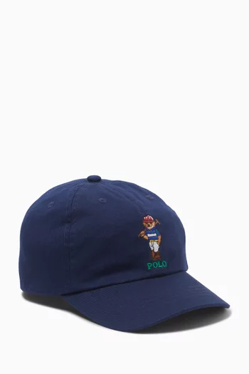 Polo Bear Cap in Cotton