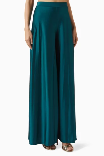 Wide-leg Pants in Jersey