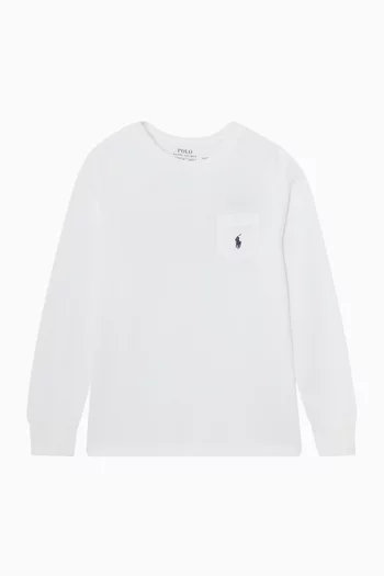 Logo-print T-shirt in Cotton