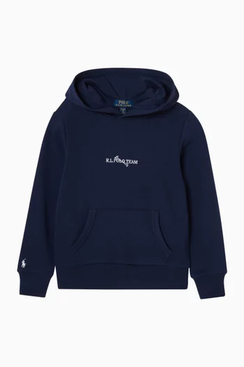 Logo Hoodie in Cotton
