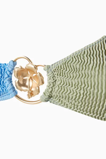 قطعة بيكيني علوية لاناي قماش منسوج