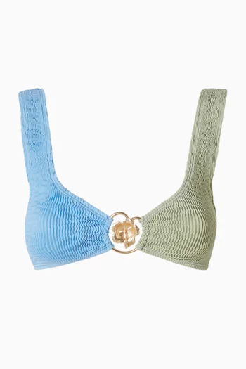 قطعة بيكيني علوية لاناي قماش منسوج