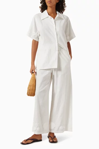 قميص ميكي كتان