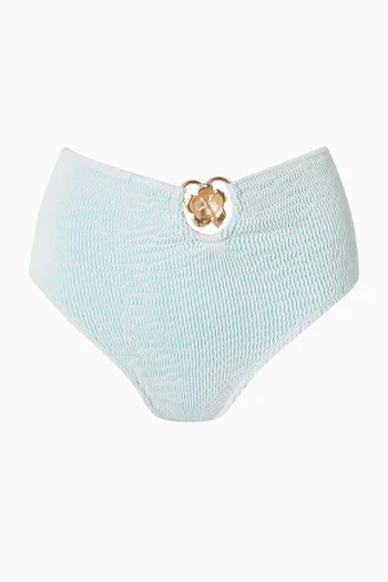 قطعة بيكيني سفلية واتر فول بخصر مرتفع