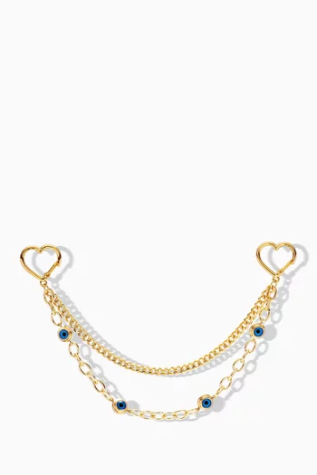 Charm and Carry Bag Chain in 18kt Gold-plated Brass