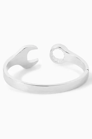 Wrench Bracelet in Sterling Silver