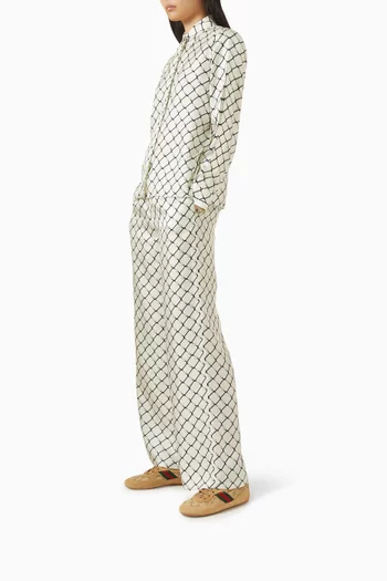 سنيكرز شيفت قنب بشعار حرفي GG‏ وشمواه