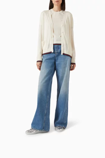 G75 Sneakers in Metallic Leather