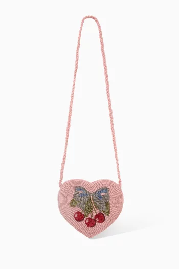 Beaded Heart Bag