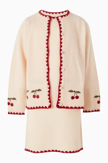 Collette Dress in Wool Knit