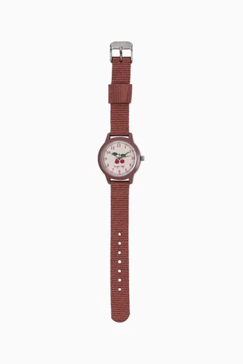Cherry-theme Wrist Watch