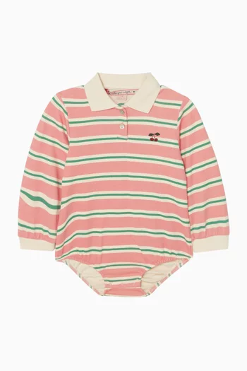 Spotty Romper in Organic Cotton