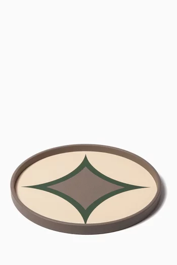 Mosaic Tray in Leather