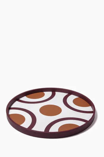 صينية بياريتز كبيرة جلد