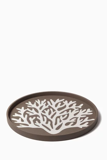 Large Curiosity Tray in Leather