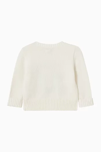 سترة مطرزة بدب قماش منسوج