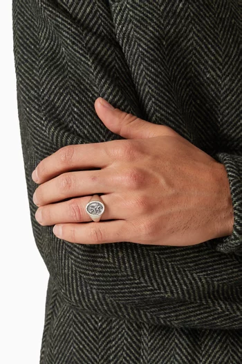 Courage Ring in Sterling Silver