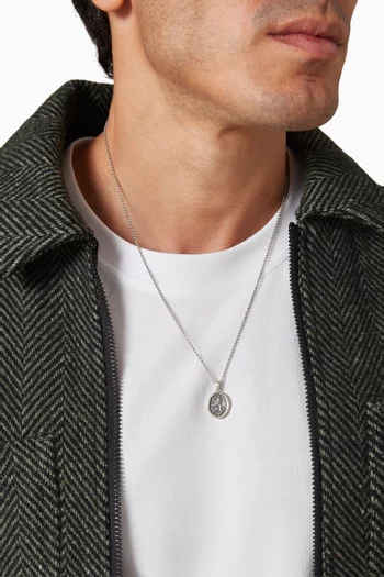 Courage Necklace in Sterling Silver