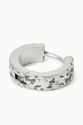 Forge Earring in Sterling Silver