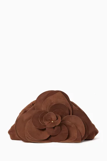 Rendez Vous Clutch in Suede