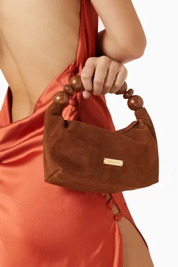 Echappe Top-handle Bag in Suede