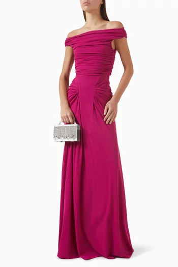 Lani Off-shoulder Maxi Dress