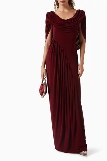Suri Draped Maxi Dress