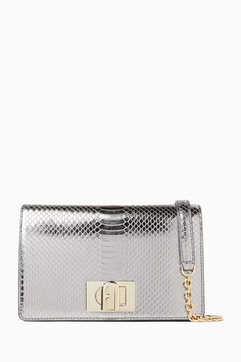 1927 Crossbody Bag in Metallic Leather