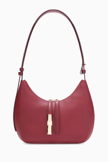 حقيبة كتف غوتشيا صغيرة جلد