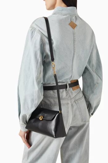 حقيبة ميني بيد علوية جلد عجل نابا