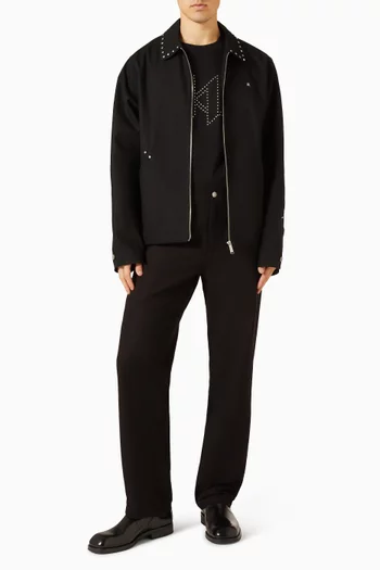 تي شيرت دي ان ايه مرصع بحلي قطن