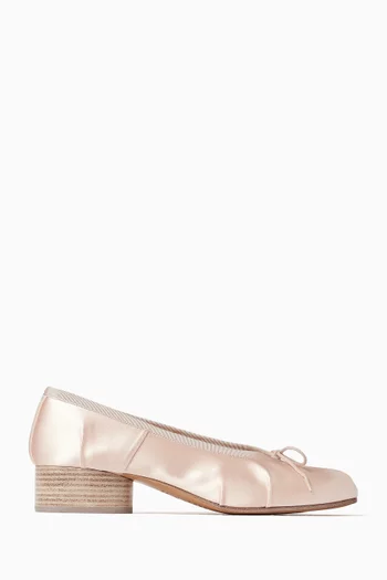 Tabi 30 Ballerina Flats in Satin
