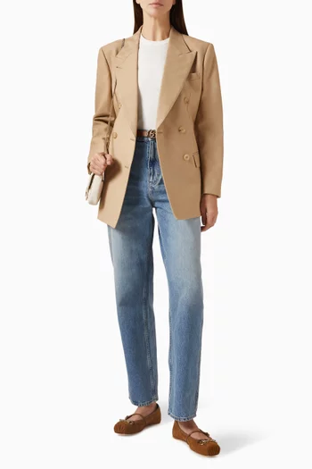 Embroidered T-shirt in Cotton