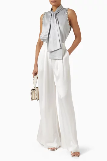 بلوزة إنريكيتا مطرزة