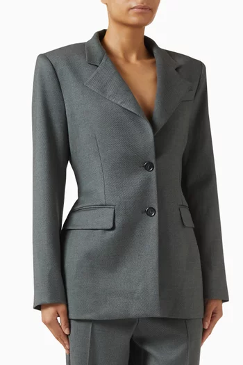 جاكيت فاوستا صوف فلانيل